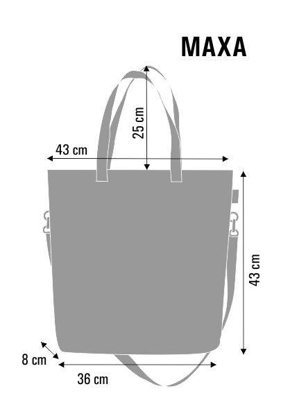 Shopper MAXA »Carousel« ZS14 | Textil Großhandel ATA-Mode