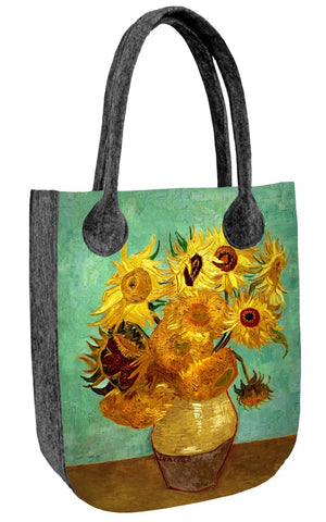 Filztasche CITY »Sunflowers« BC08 | Textil Großhandel ATA-Mode