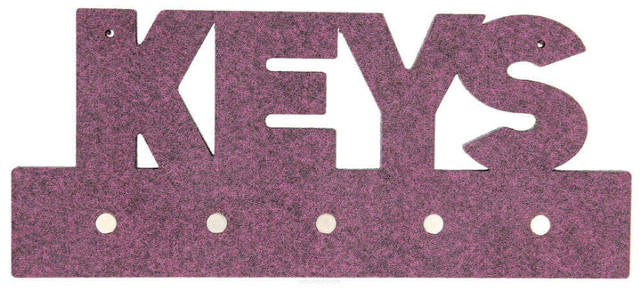 Schlüsselorganizer KEYS »Violett« OK07 | Textil Großhandel ATA-Mode