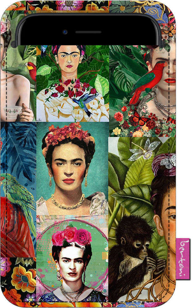 Etui Smartphone »Modern Frida« Anthrazit ED102 | Textil Großhandel ATA-Mode
