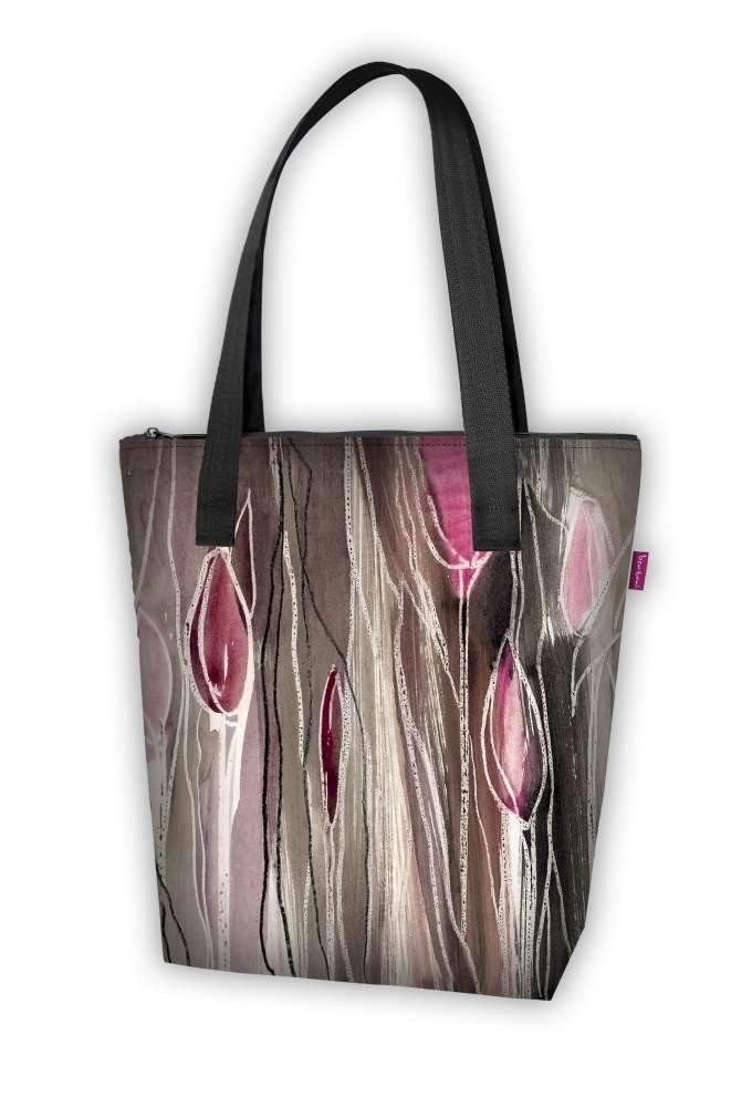 Stofftasche NEW VIVA »Tulpen« VN09 | Textil Großhandel ATA-Mode