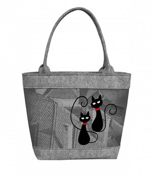 Filztasche POLO »Cats« TP15 | Textil Großhandel ATA-Mode